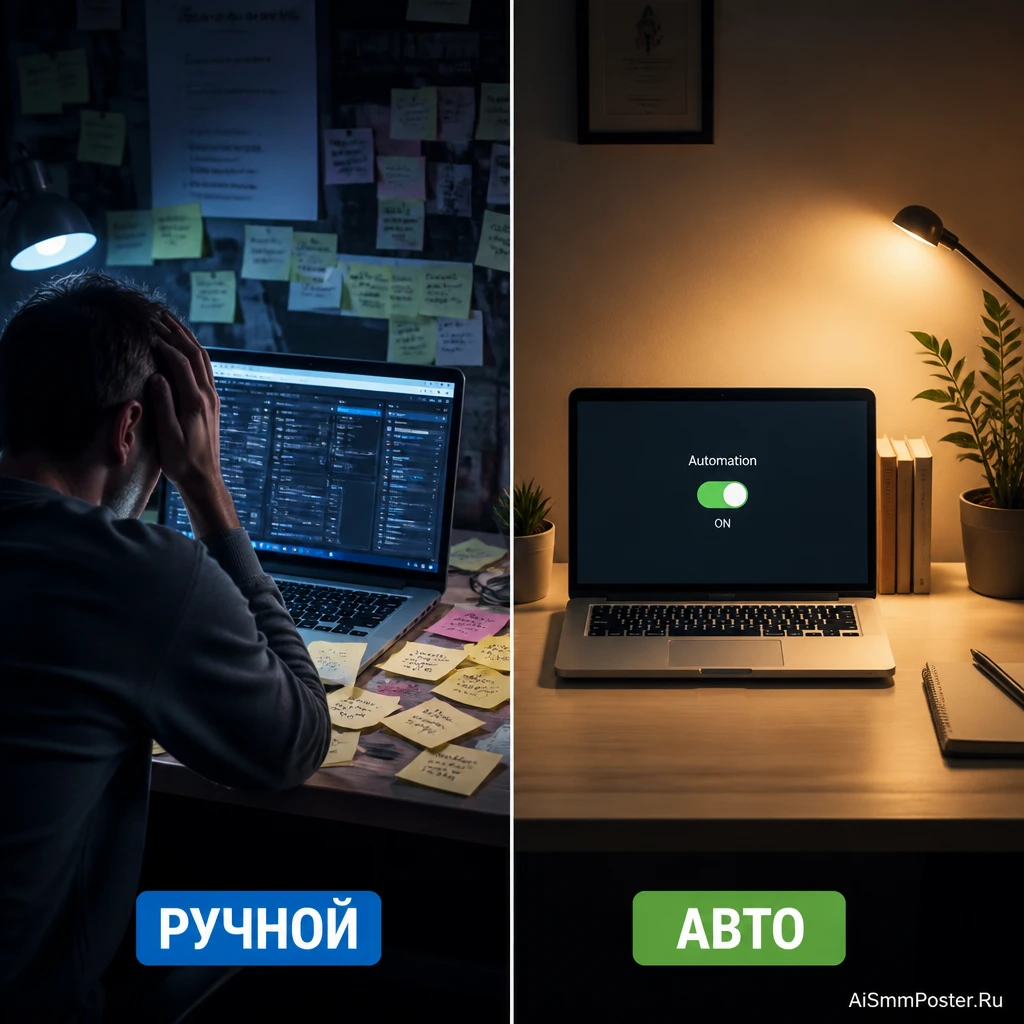 Автопилот ↔ ручной режим: один переключатель