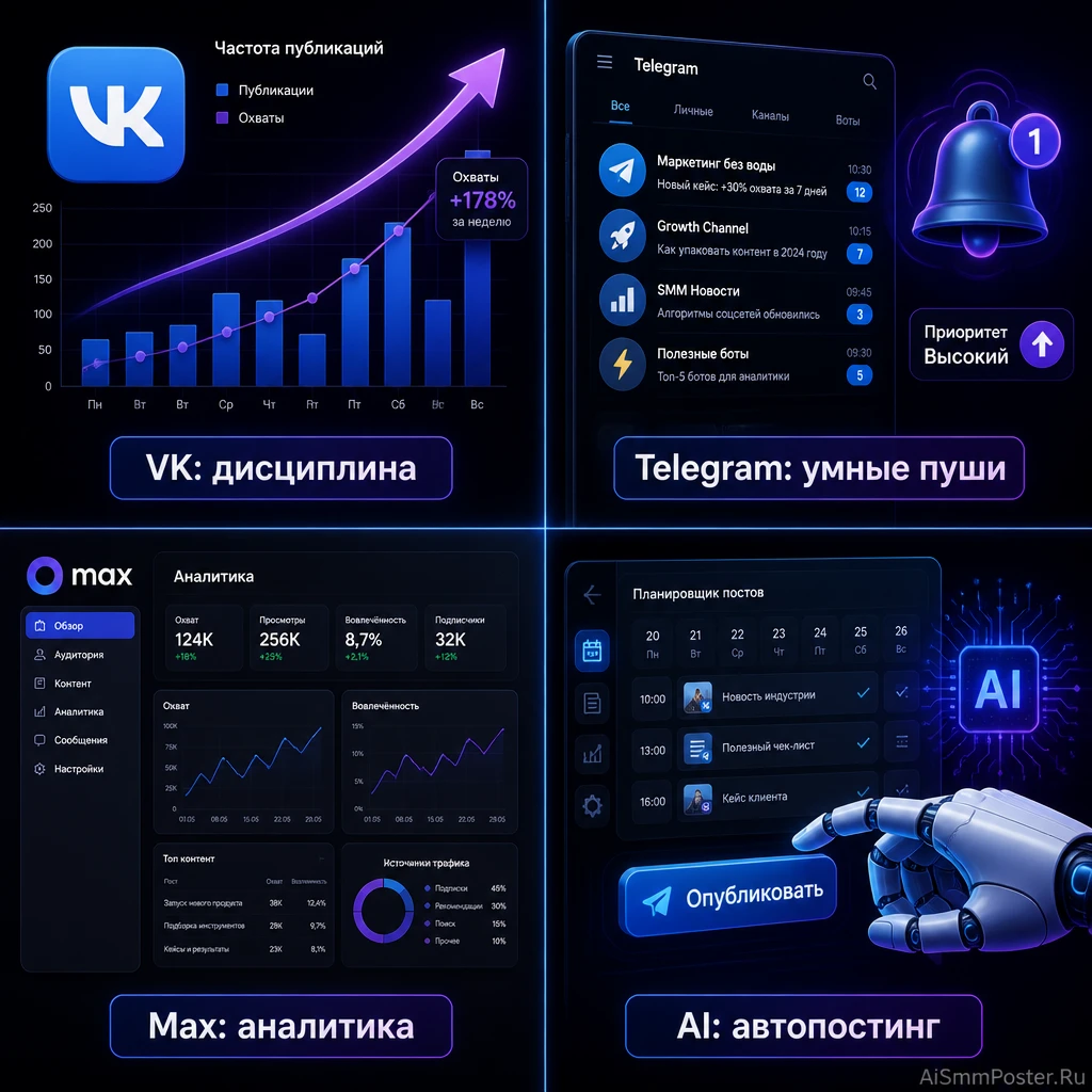 Пятничный дайджест: VK, Telegram и Max